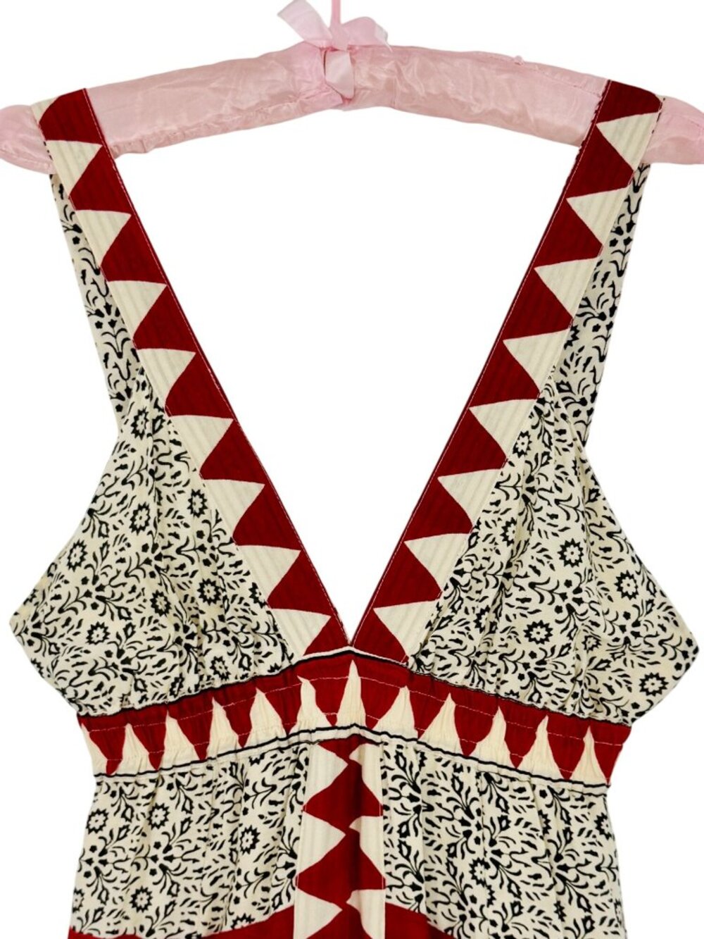 NWOT RARE Jen’s Pirate Booty Paisley Deep V Maxi Dress | Boho Southwestern Indie - Picture 4 of 16